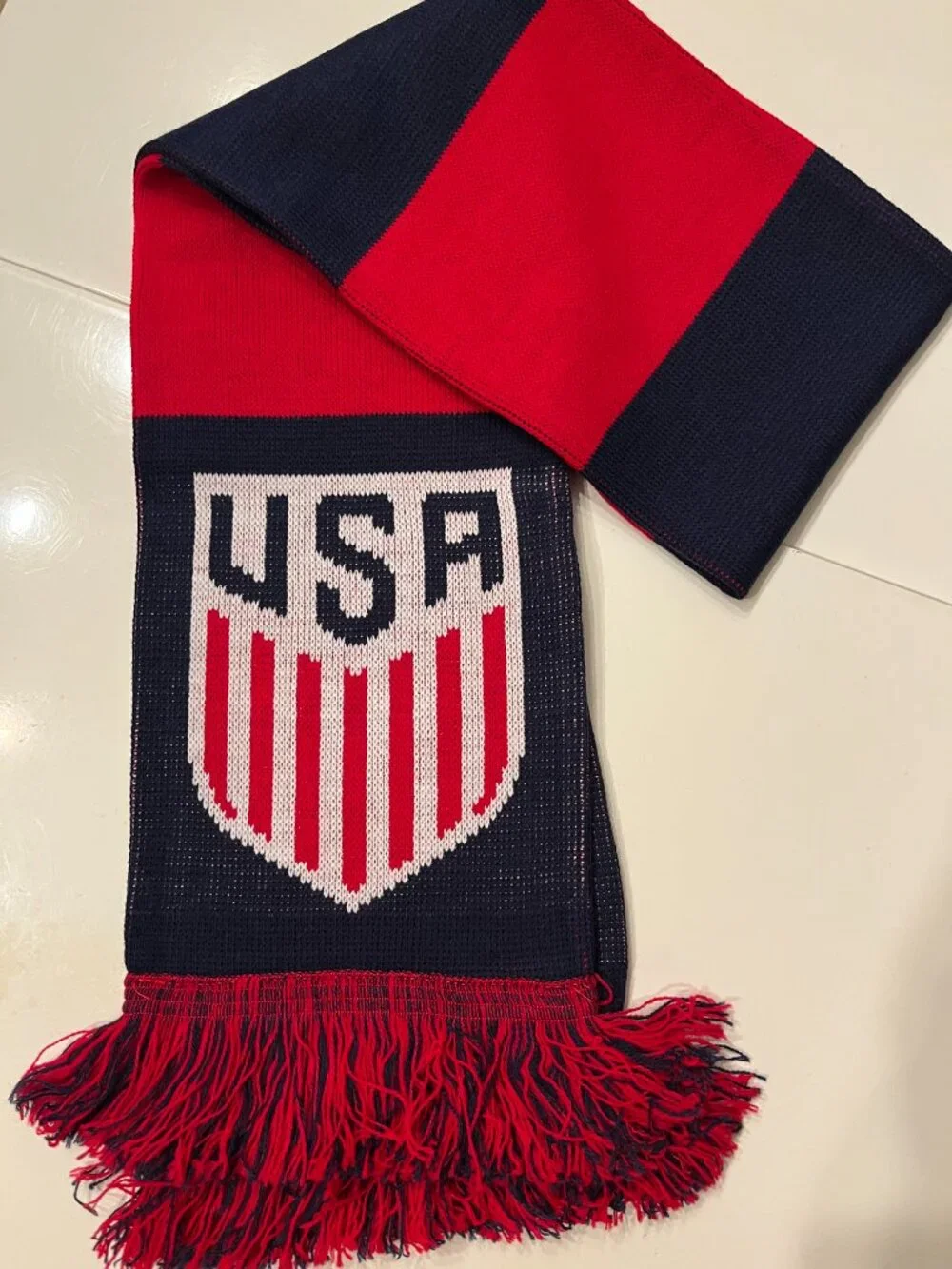 NFSD - USA Soccer Patriotic Scarf ( NWT) (m/a)